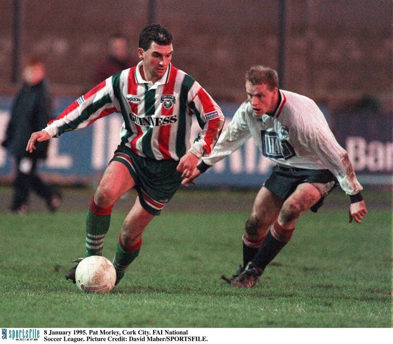 Pat Morley in league action for Cork City. Picture: David Maher/SPORTSFILE.