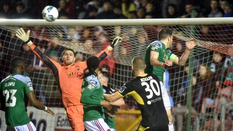 From pillar to posts for new Cork City keeper Liam Bossin 