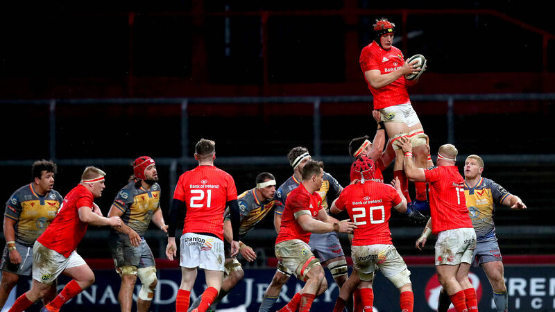 A bonus for Munster as Leesiders grab all four tries at Thomond Park A bonus for Munster as Leesiders grab all four tries at Thomond Park