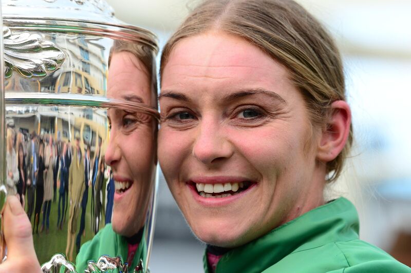 It Came to Pass winning jockey Maxine O'Sullivan, from north Cork. Picture: Healy Racing.