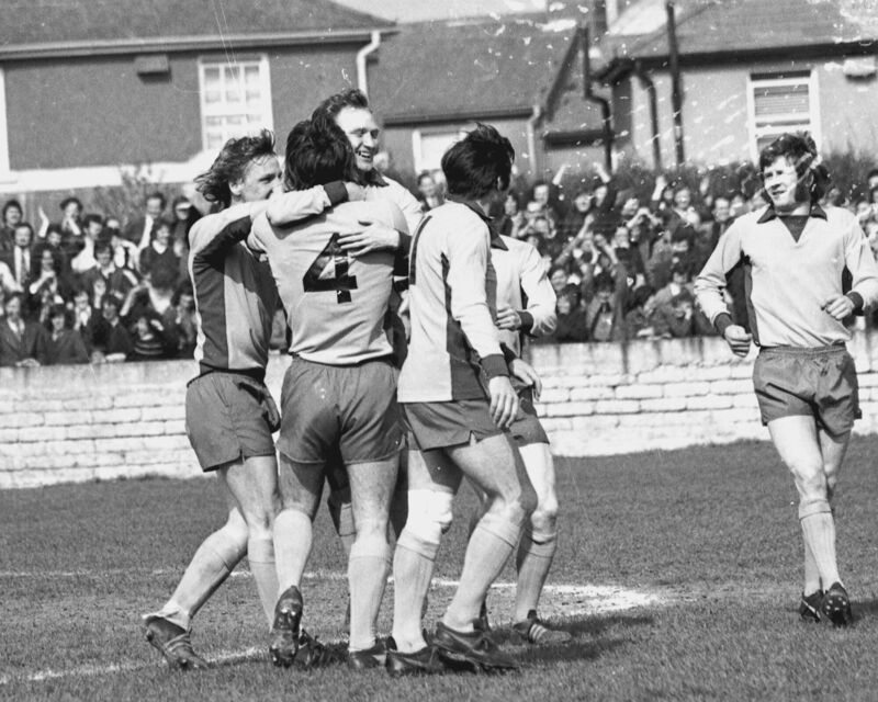 A happy day at the Cross in 1974. A happy day at the Cross in 1974.