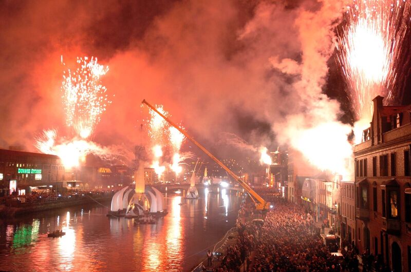 The Awakening Ceremony and fireworks at the official opening of Cork Capital of Culture 2005. Picture: Maurice O'Mahony The Awakening Ceremony and fireworks at the official opening of Cork Capital of Culture 2005. Picture: Maurice O'Mahony