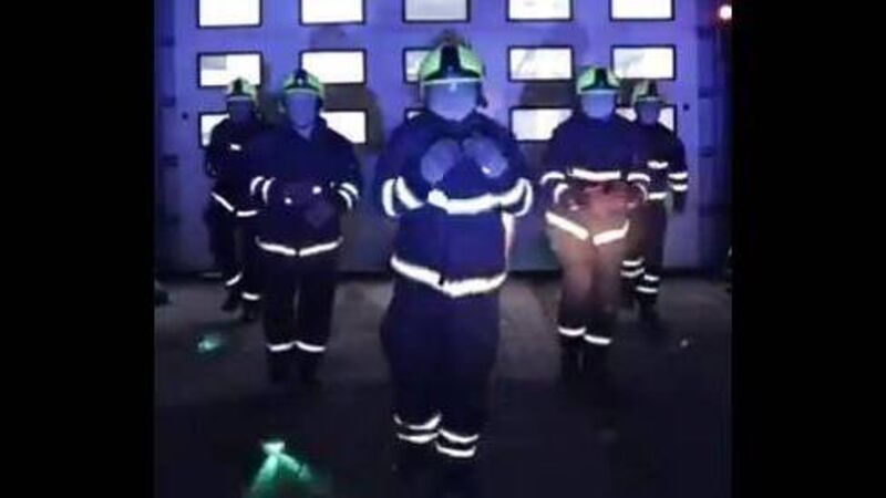 Watch: Cork City Fire Brigade take part in viral social media challenge