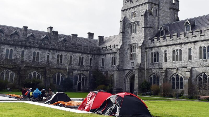 'Occupy the Quad' protest ends on health and safety grounds 