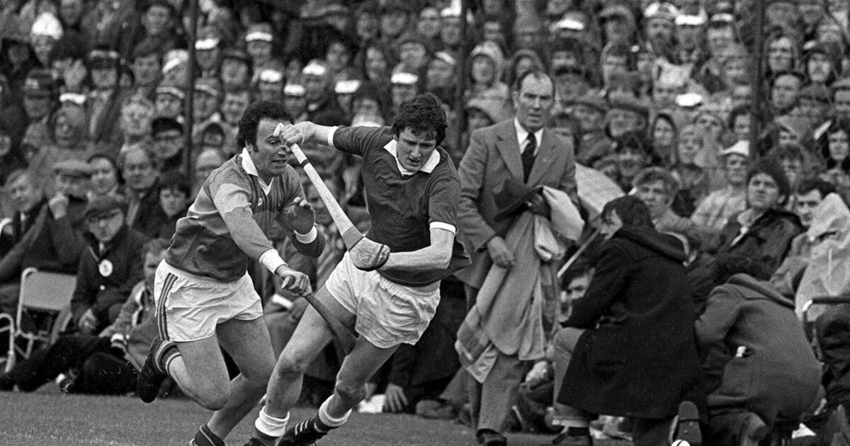 Cork and Limerick hurling league final in 1980 produced a dramatic finale