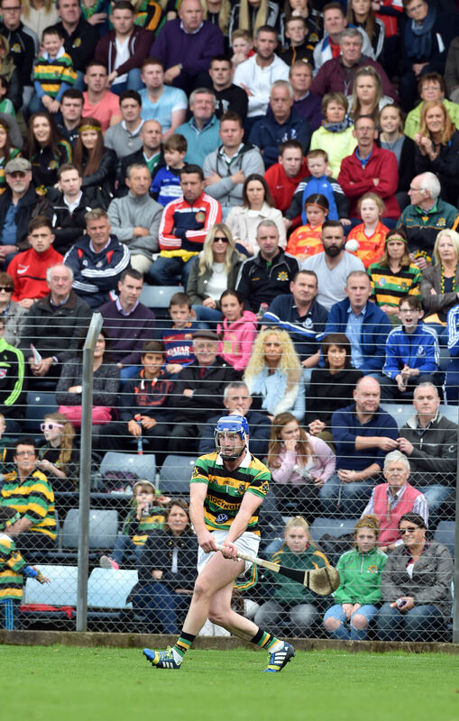 All eyes on Glen Rovers' Patrick Horgan as he hits over a point. Picture: Eddie O'Hare All eyes on Glen Rovers' Patrick Horgan as he hits over a point. Picture: Eddie O'Hare