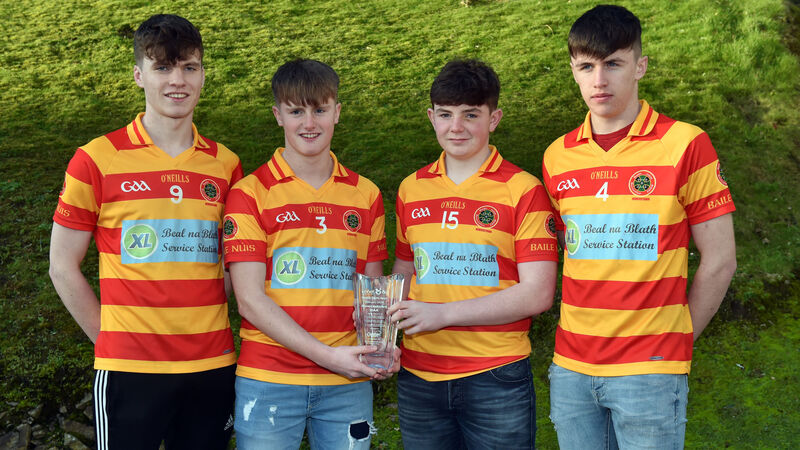 Newcestown honoured after triple title success Newcestown honoured after triple title success
