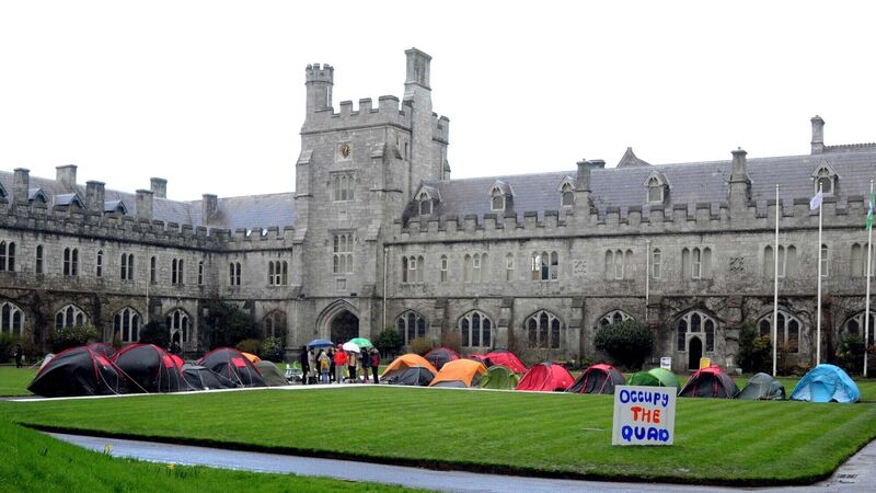 UCC rent row: Small acts of kindness keep protesting Cork students going UCC rent row: Small acts of kindness keep protesting Cork students going