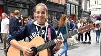 Allie Sherlock Busking