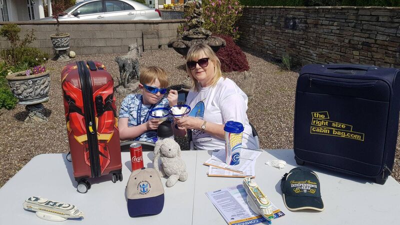 Cork boy and his 'best friend' granny replicate cancelled cruise in their backyard