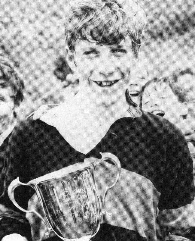 Dinny Allen with 1970 City Division Minor Hurling Cup. Picture: Kevin Cummins Dinny Allen with 1970 City Division Minor Hurling Cup. Picture: Kevin Cummins