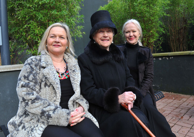 Writer/director Dr Finola Doyle-O'Neill with her mum Kay Doyle and her sister Cliodhna Doyle.Pic; Larry Cummins Writer/director Dr Finola Doyle-O'Neill with her mum Kay Doyle and her sister Cliodhna Doyle.Pic; Larry Cummins