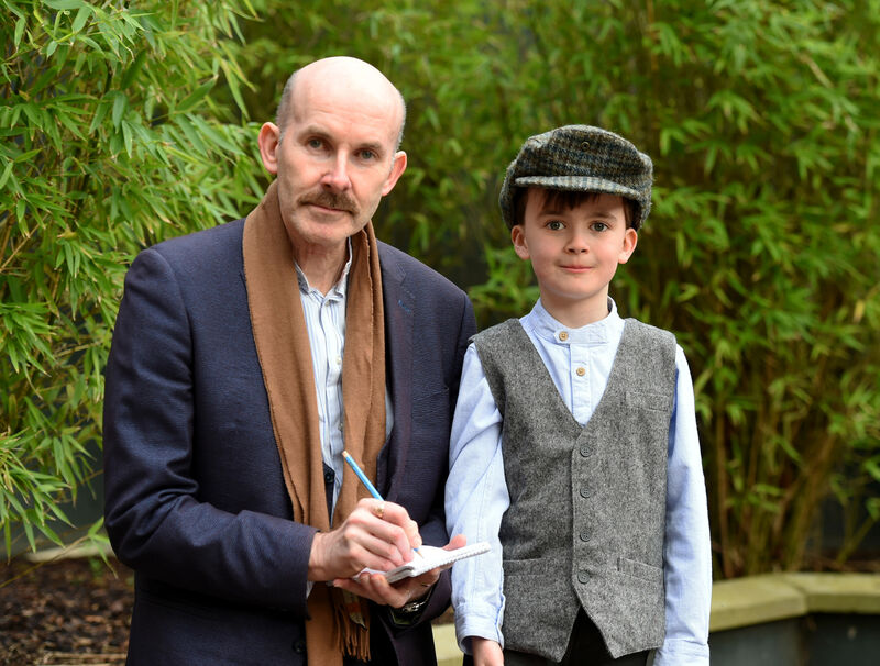 Eugene Manley with his nephew Donncha O'Donovan.Pic; Larry Cummins Eugene Manley with his nephew Donncha O'Donovan.Pic; Larry Cummins