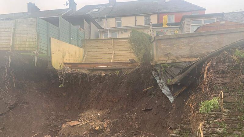 Residents worry for homes after Cork city boundary wall damage