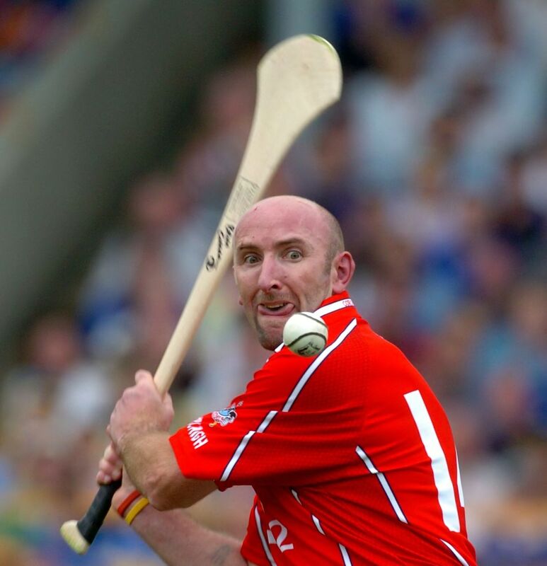 Brian shoots for goal against Tipp in '06. Picture: Eddie O'Hare