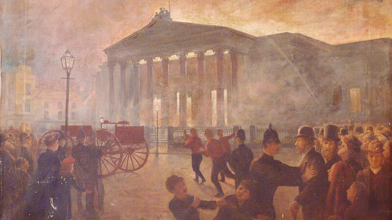 All rise... and flee! Day the Cork courthouse burned down