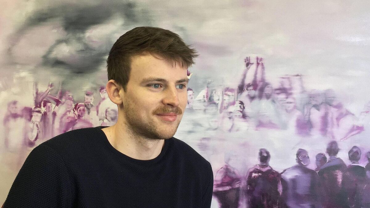 A Cork artist is selling his work in aid of 'judgement-free and crucial service' Penny Dinners