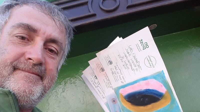 Cork man's 'postcard project' brings cheer through people's doors during pandemic