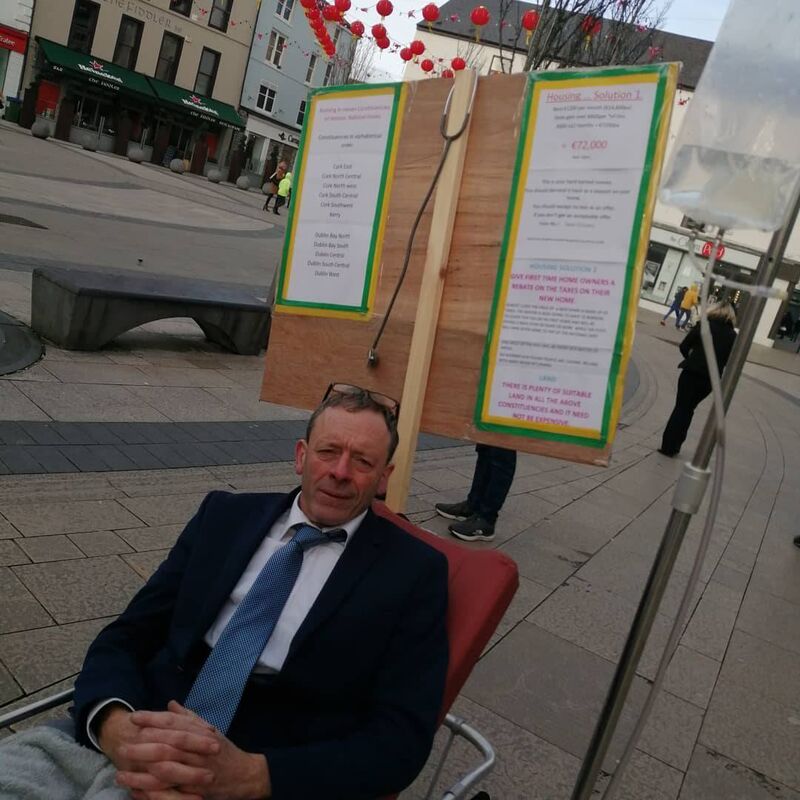 "My own form of daftness I can live with. I don’t mind people laughing at me. I’m quite comfortable if I can get the result of people waking up and seeing that we have alternatives to lots of different things," said Sean O'Leary.