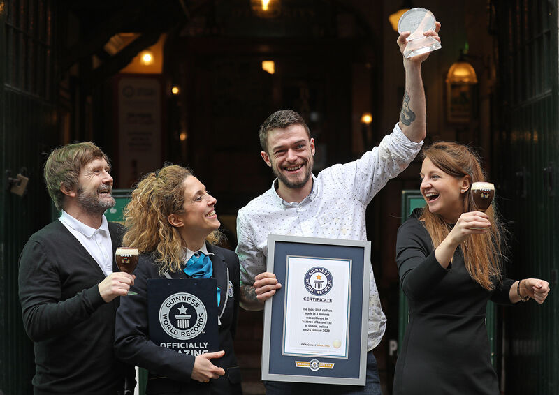 Overall winner Rory McGee from The Shelbourne in Cork.