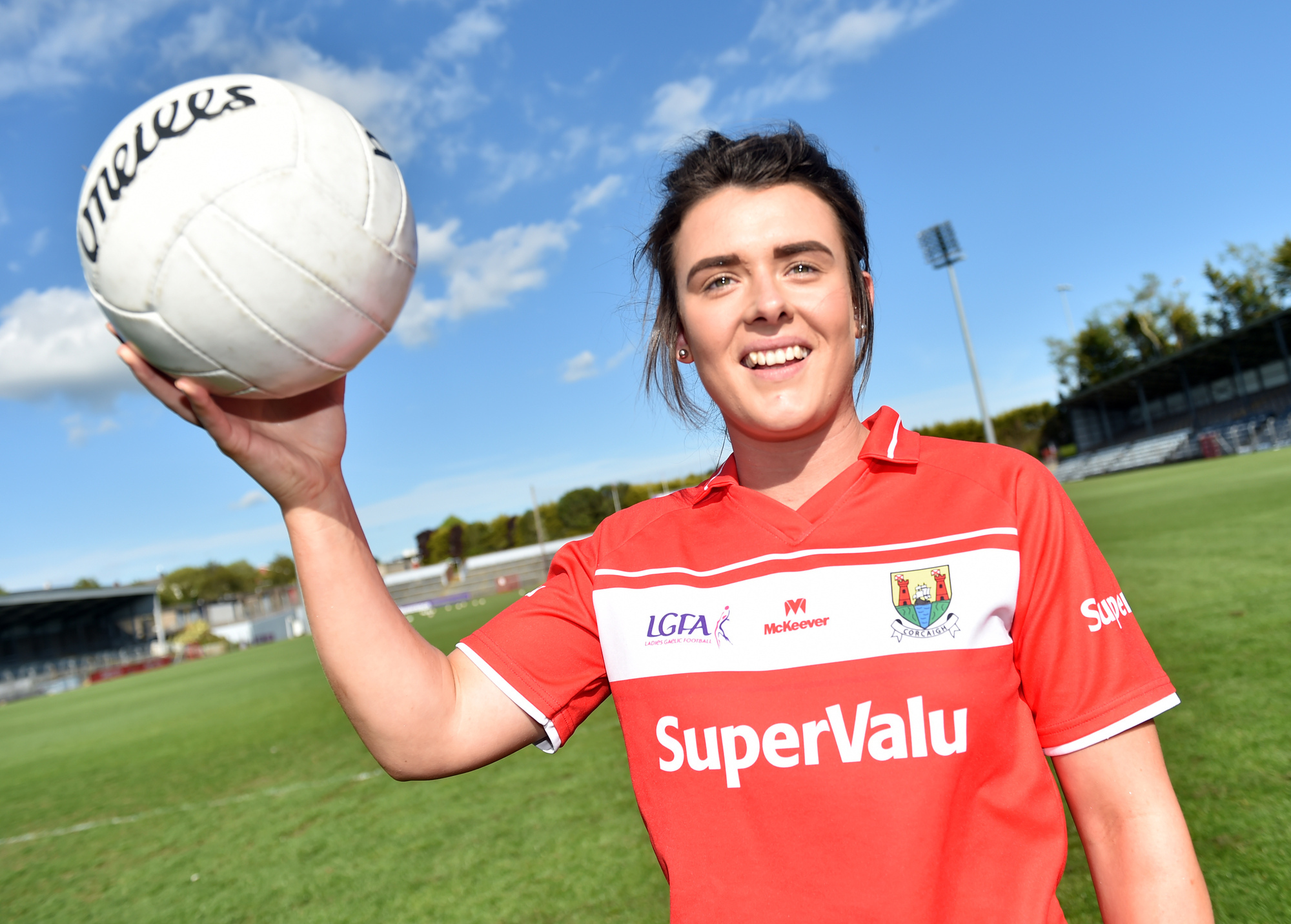 Ruby Halligan Cork ladies footballers to play at the Páirc