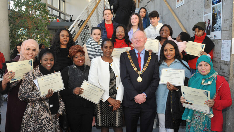 Immigrant mothers in Cork celebrate graduation