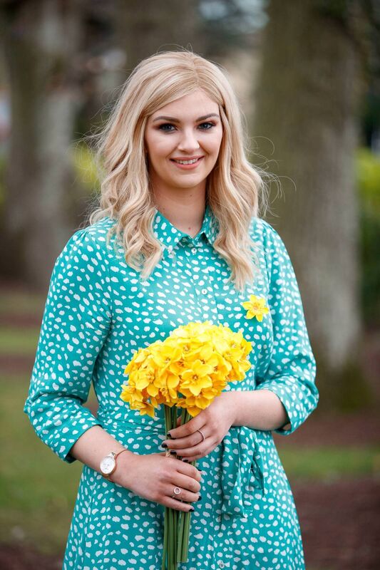 Shannen Bulman Joyce from County Cork has launched Daffodil Day. Shannen Bulman Joyce from County Cork has launched Daffodil Day.