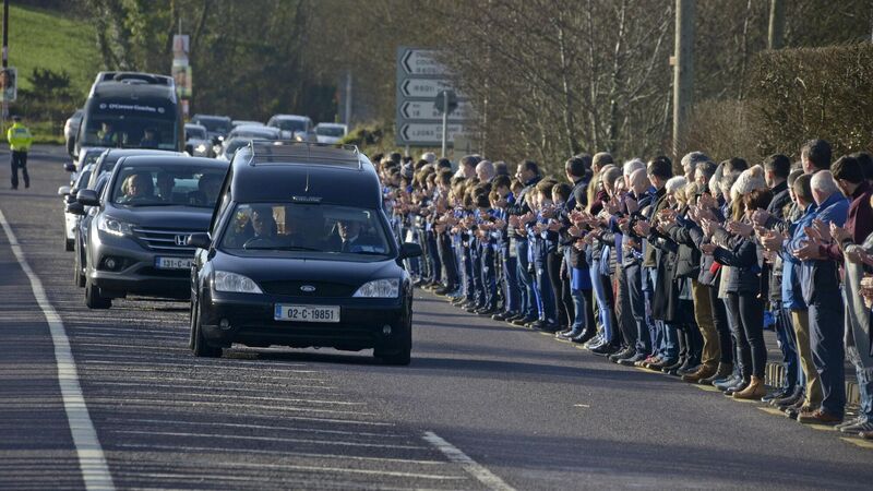 'Sleep tight Cam'; Hundreds line the roads as 'darling son' Cameron Blair is laid to rest