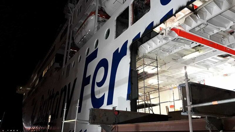 Pont-Aven Ferry on Cork to Roscoff route undergoing significant overhaul