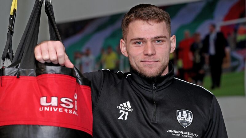 I am so grateful for a chance with Cork City says new keeper Liam Bossin