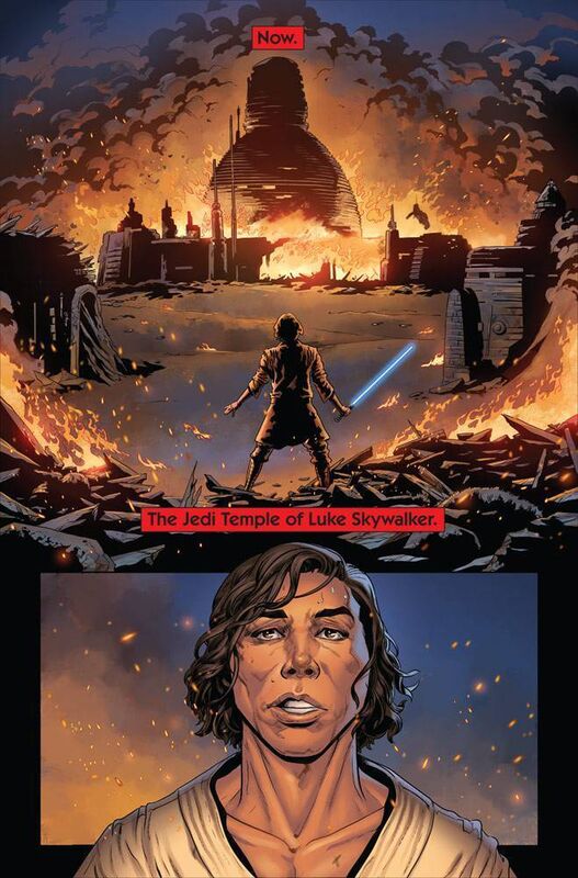 The Rise of Kylo Ren, drawn by Cork comic artist Will Sliney. The Rise of Kylo Ren, drawn by Cork comic artist Will Sliney.