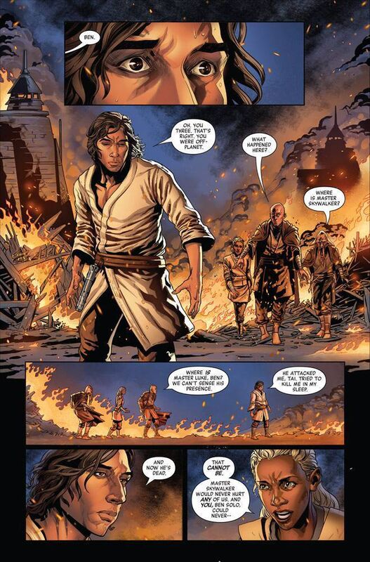 The Rise of Kylo Ren, drawn by Cork comic artist Will Sliney. The Rise of Kylo Ren, drawn by Cork comic artist Will Sliney.