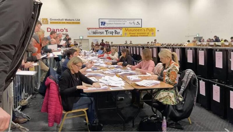 Counting for Cork North West. 