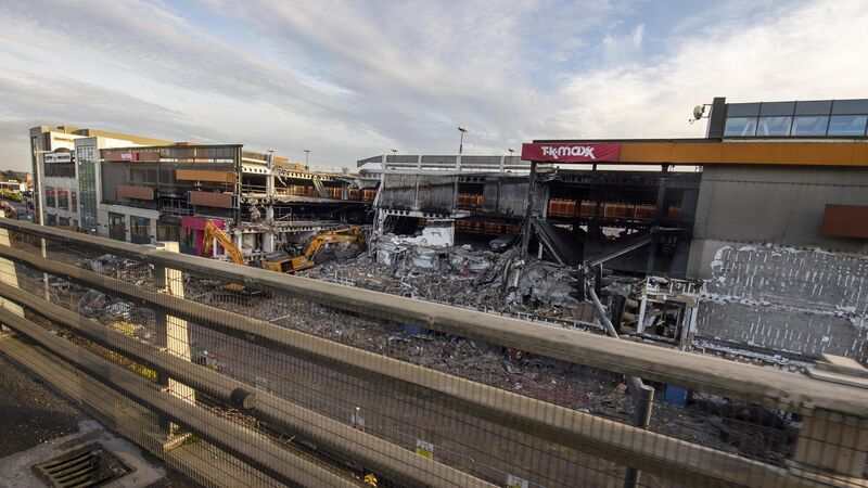 Douglas Village shopping centre is on course to reopen next summer Douglas Village shopping centre is on course to reopen next summer