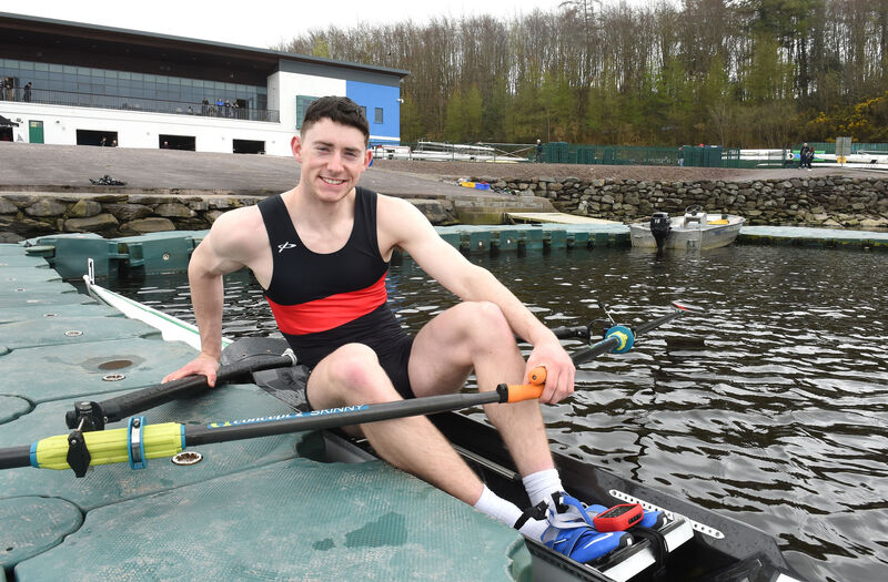 UCC rower Ronan Byrne who competed in the Men's Senior Single scull at Farran last year. Picture: Larry Cummins