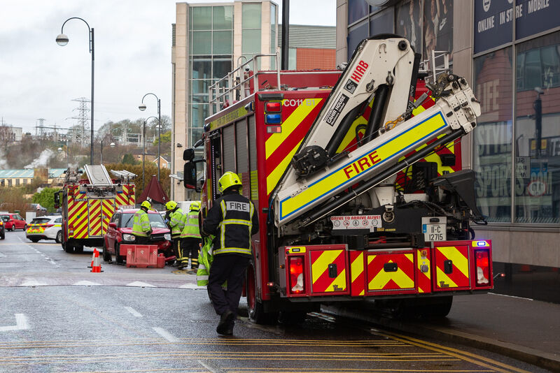 Joyrider crash in Blackpool, Cork City.Credit: Damian Coleman Joyrider crash in Blackpool, Cork City.Credit: Damian Coleman