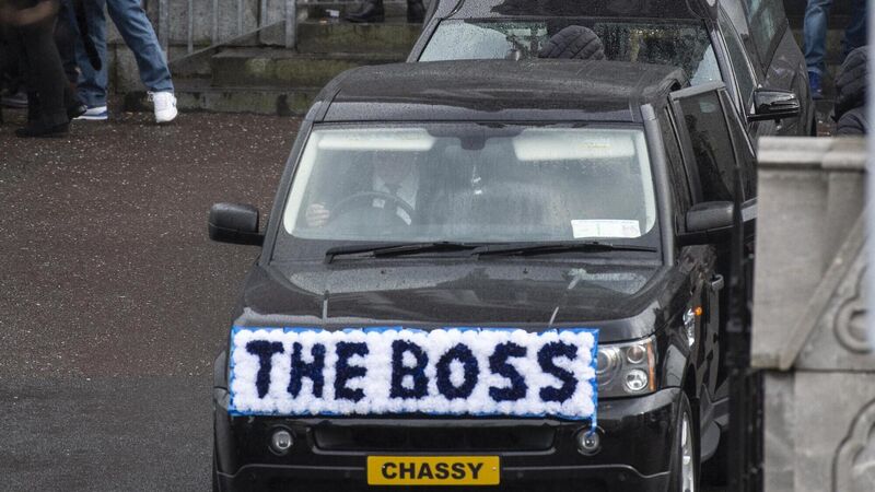 Drug dealer John Heaphy laid to rest with floral tribute describing him as 'The Boss' Drug dealer John Heaphy laid to rest with floral tribute describing him as 'The Boss'