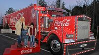 The Coca Cola truck is coming to town!