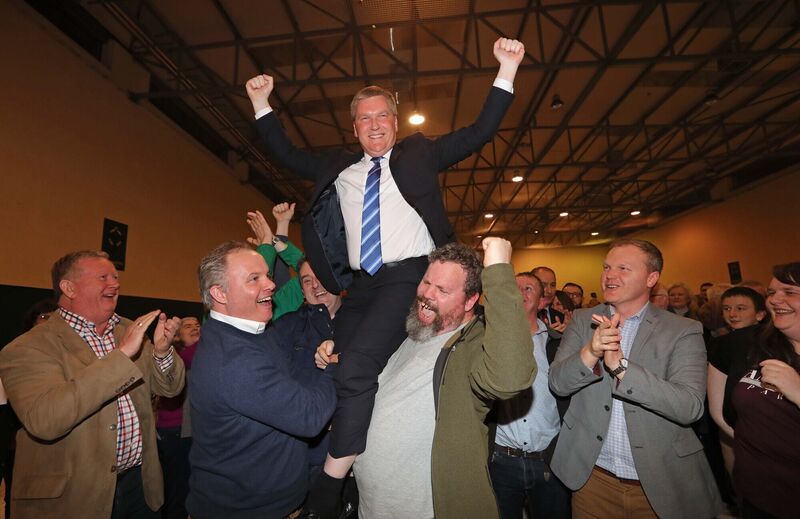 Cork South Central - Michael McGrath TD is elected.Picture: Jim Coughlan. Cork South Central - Michael McGrath TD is elected.Picture: Jim Coughlan.