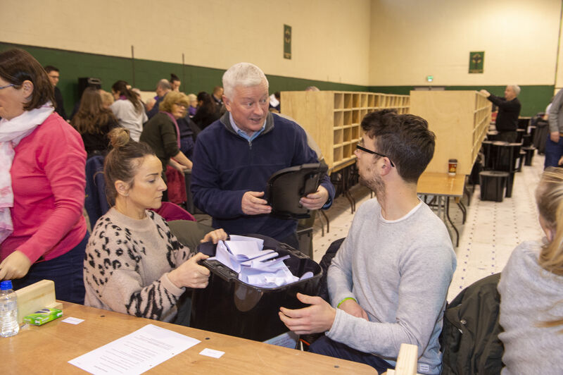 Counting in Nemo Rangers today. Picture Dan Linehan Counting in Nemo Rangers today. Picture Dan Linehan