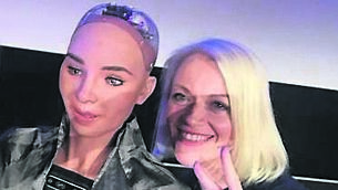 Kathriona Devereaux with Sophia.