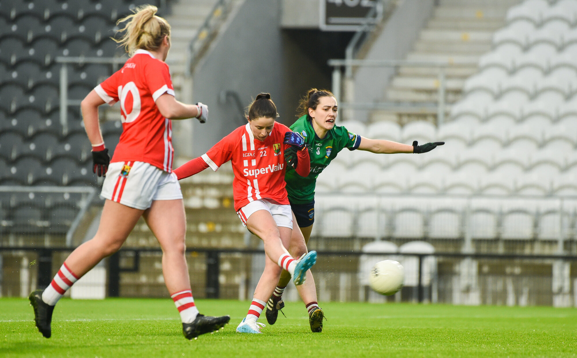 Ruby Halligan Cork ladies footballers get title defence off to winning start at Páirc ...