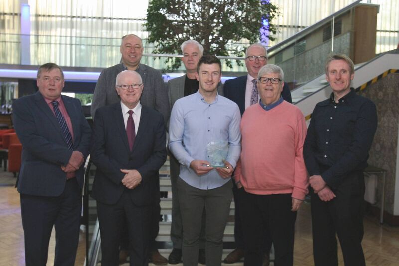 Cork and Glen Rovers All-Star hurler Patrick Horgan has been selected December Cork Person of the Month. He now goes forward, with the eleven other monthly winners chosen this year for possible selection as Cork Person of the Year. Pictured front row l/r Pat Lemasney, Southern; Tony O’Connell, Tony O’Connell Photography; Patrick Horgan, Cork Person of the Month; Manus O’Callaghan, Awards Organiser; George Duggan, Cork Crystal. Rear l/r Ronan McManamy, M.D. Irish Examiner/The Echo; Thomas Morrissey, CAVS; Kevin Collins, Lexus Cork. Pic by Martin Collins. Cork and Glen Rovers All-Star hurler Patrick Horgan has been selected December Cork Person of the Month. He now goes forward, with the eleven other monthly winners chosen this year for possible selection as Cork Person of the Year. Pictured front row l/r Pat Lemasney, Southern; Tony O’Connell, Tony O’Connell Photography; Patrick Horgan, Cork Person of the Month; Manus O’Callaghan, Awards Organiser; George Duggan, Cork Crystal. Rear l/r Ronan McManamy, M.D. Irish Examiner/The Echo; Thomas Morrissey, CAVS; Kevin Collins, Lexus Cork. Pic by Martin Collins.