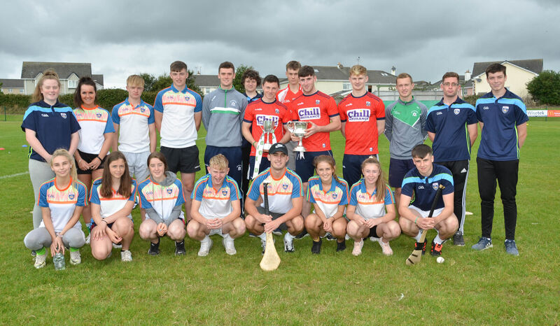 Cork U20 footballers Mark Cronin, Blake Murphy and Paul Ring at the Cúl Camp in Passage. Picture: Howard Crwody Cork U20 footballers Mark Cronin, Blake Murphy and Paul Ring at the Cúl Camp in Passage. Picture: Howard Crwody