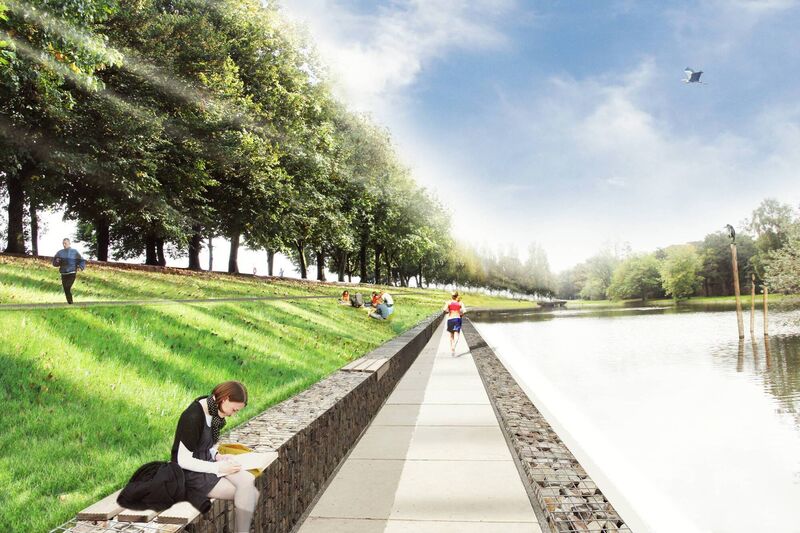 Artist's impression of proposed Marina Park in Cork Artist's impression of proposed Marina Park in Cork