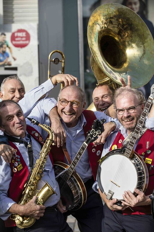 Lamarotte Brass Band at the The 42nd Guinness Cork Jazz Festival. Picture: Clare Keogh