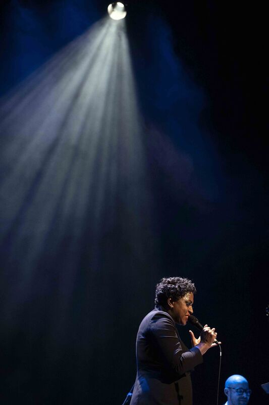 British soul queen and platinum selling artist Mica Paris performs at Cork CityHall as part of the 42nd Guinness Cork Jazz Festival. Picture Clare Keogh