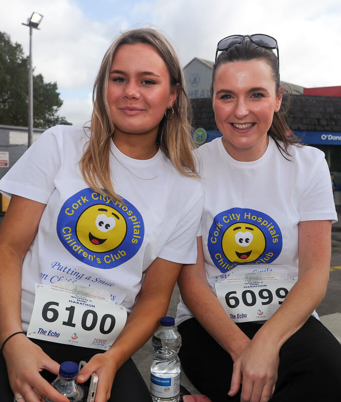 Jess and Rachel Barry, before taking part the Echo Women's Mini Marathon in aid of the Cork City Hospitals Children's Club. Jess and Rachel Barry, before taking part the Echo Women's Mini Marathon in aid of the Cork City Hospitals Children's Club.