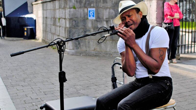 People of Cork take Paul Street busker to their hearts