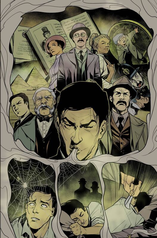 Work by Cork comic colourist Ellie Wright on Sherlock Holmes. Work by Cork comic colourist Ellie Wright on Sherlock Holmes.